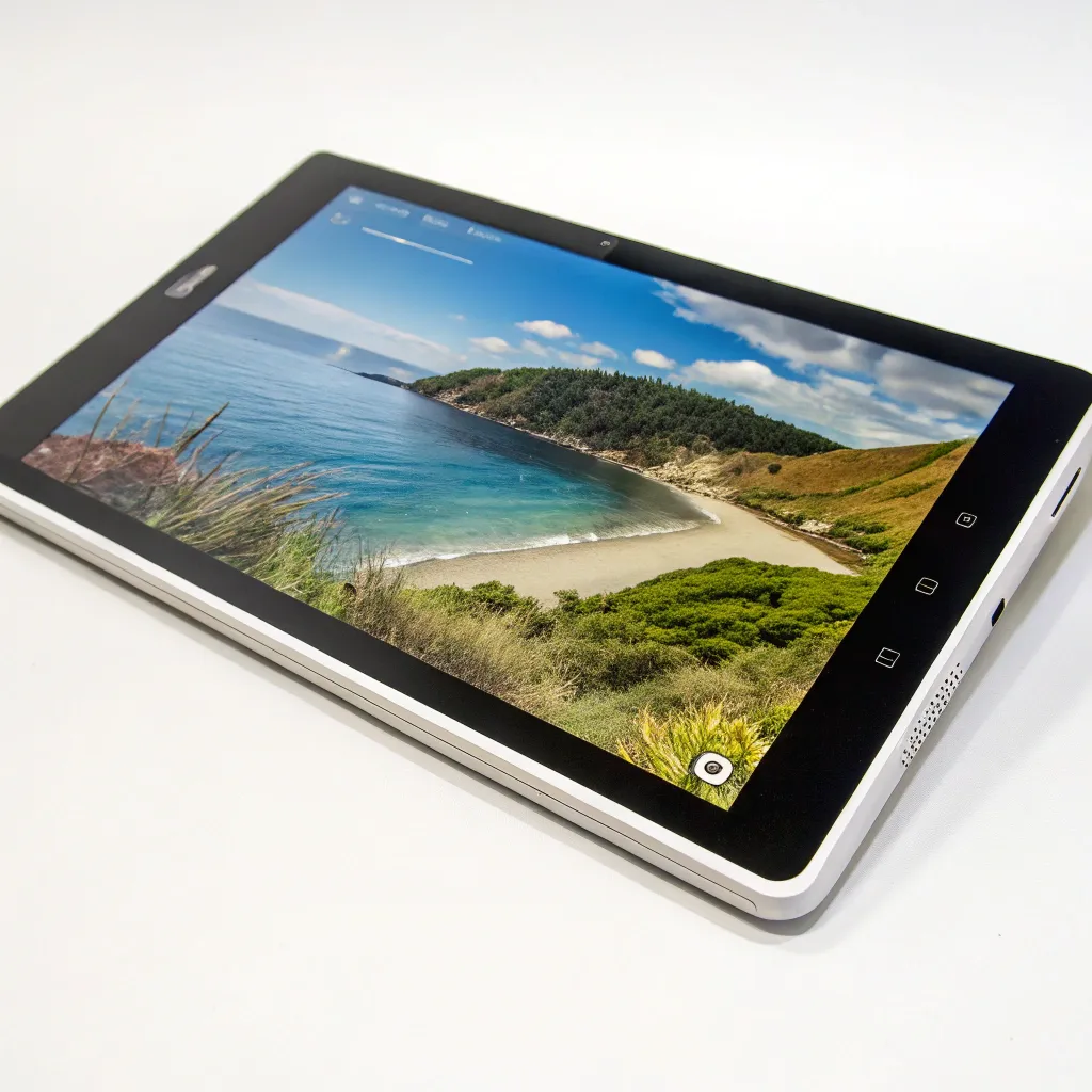 Lightweight tablet with vivid display